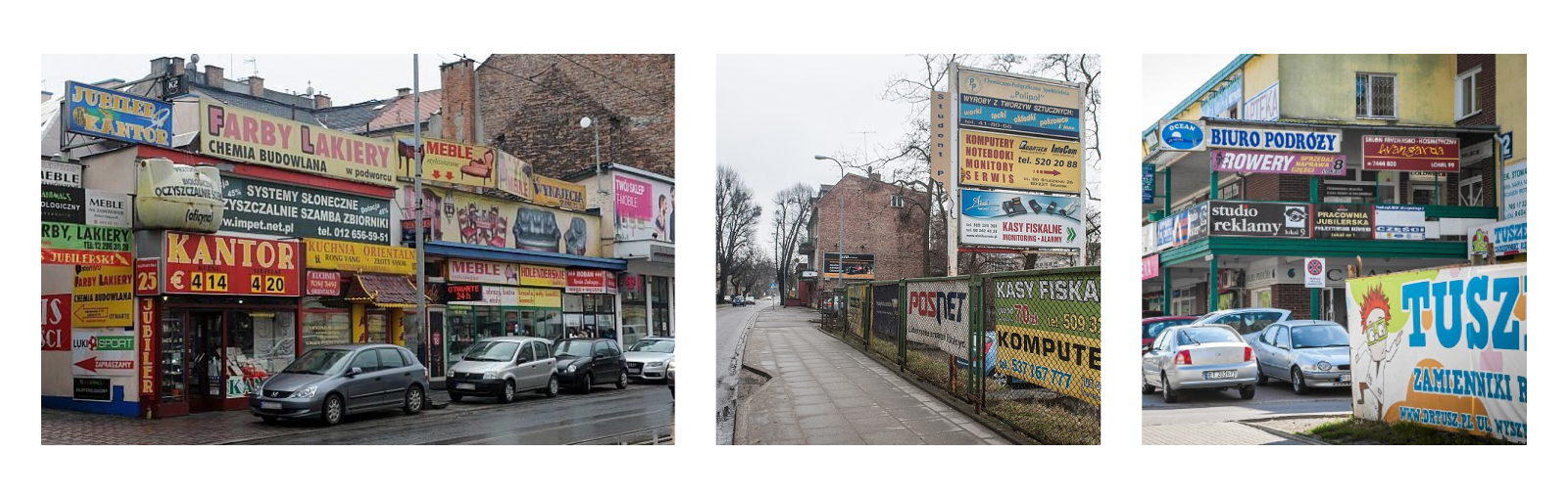 Problem, banners in cities