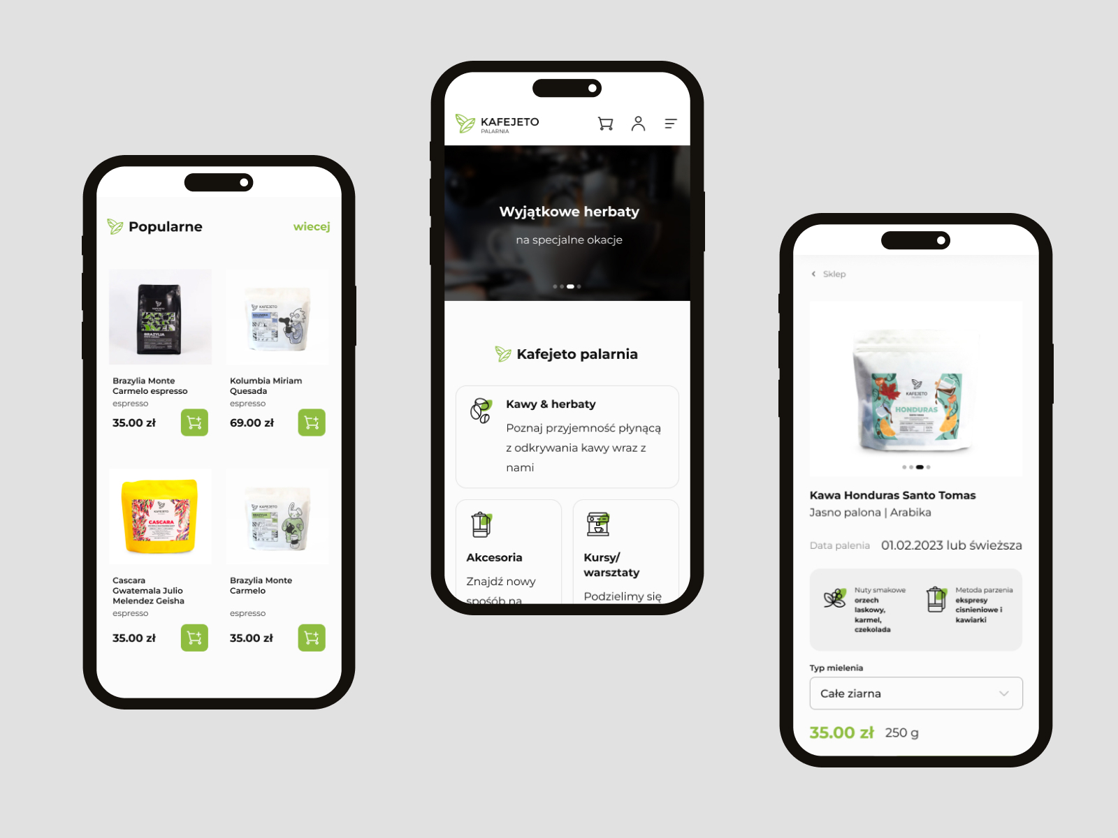 Kafejeto.pl, mobile 1